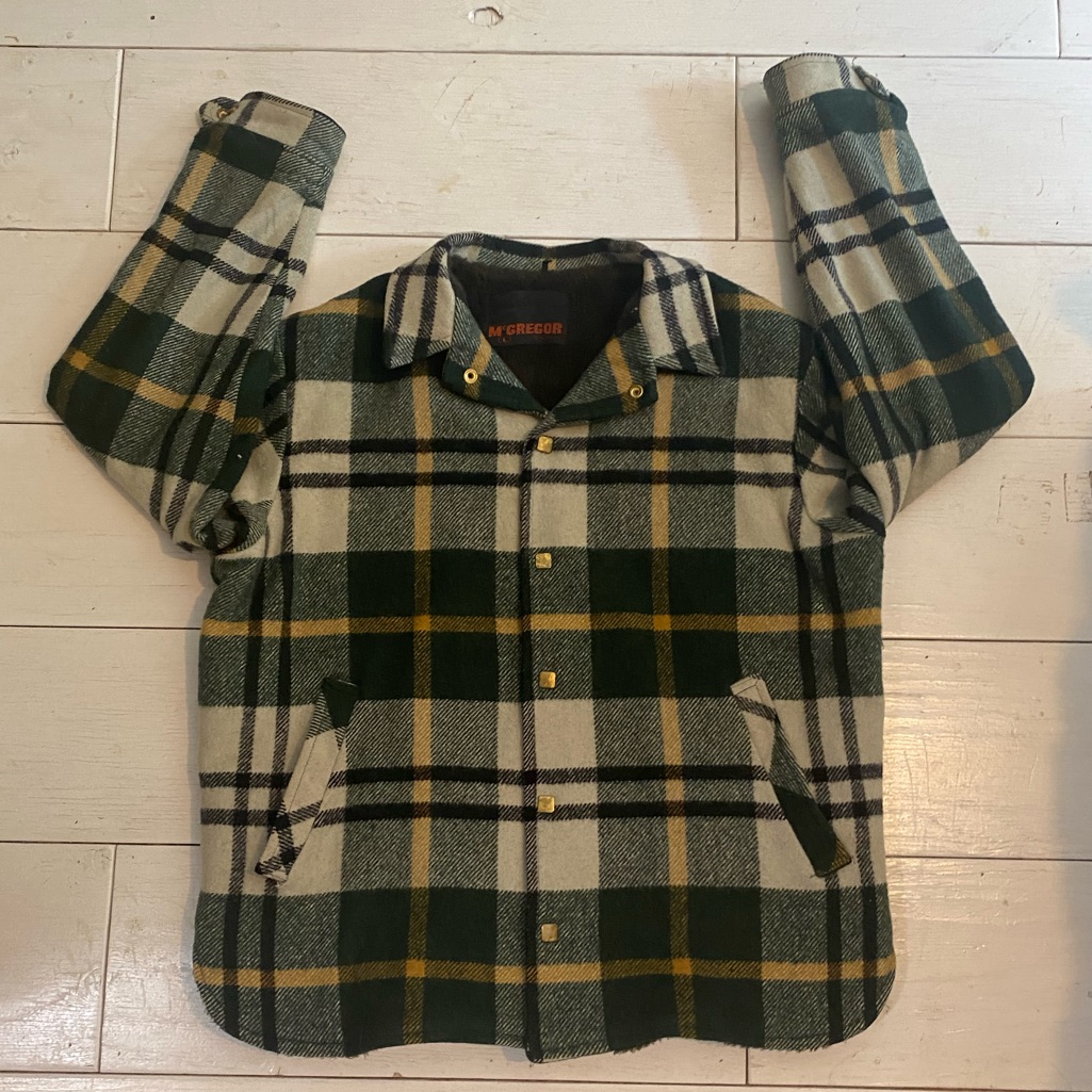 Fleece Lined Wool Jacket.